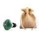 Solid Sage Green Medium Square Ceramic Wine Bottle Stopper